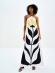 VESTIDO TECIDO POLY MAROCAIN P LENÇOS - M