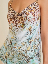 BLUSA DECOTE DEGAGE ALÇA ESTAMPADA