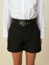 SHORTS MORENA ROSA FIVE POCKETS COM CINTO