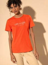 BLUSA T-SHIRT MOVE COM ESTAMPA LOCALIZADA EM ALGODÃO